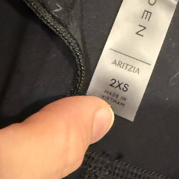 TNA Golden Relay Zip-Up Black Sz XXS *Like New* - Picture 9 of 10